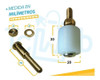 Rodillo De Nylon Para Porton Corredizo 20 30mm 1