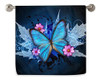 ~? Dujiea Blue Butterfly Flower Toallas Para Platos De Cocin 0