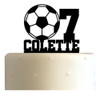 Cake Topper Adorno Torta - Nt Cumple Futbol Personalizable 0