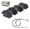 Kit Pastillas + Sensor De Freno Para Bmw 320i E90 Trasero 0