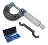 Micrometro 0 A 25 Mm Profesional Mecanico Con Crique Estuche 0