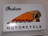 Cartel Chapa  Moto Indian No Esmaltada 0