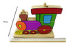 Juego De Ensartar Ensartado Tren Madera Didáctico Luhjbn 2
