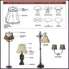 Upgradelights Reemplazo De Pantalla De Arandela Estilo Imper 2