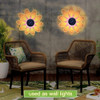 Doinmaster 6 Pack Luz Decorativa De Pantalla De Flor Solar L 4