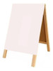 Cavalete Quadro Branco 100x60 Cm Mold. Madeira Dupla Face 2