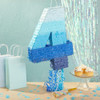 Piñata Azul Ombre Para Niños, 41 X 30 X 75 Cm Para Cumpleaño 1