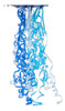 Piñata Azul Ombre Para Niños, 41 X 30 X 75 Cm Para Cumpleaño 7