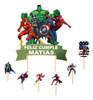 Adorno Torta Cake Topper De Avengers Súper Heroes 0 Adorno Torta Cake Topper De Avengers Súper Heroes 0