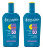 Combo X2 Dermaglos Protector Solar Fps 50 Emulsión X 250 Ml 0