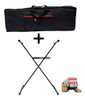 Funda Y Soporte Para Teclado 61 Teclas 5/8 Casio Yamaha 1