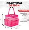 Bolso Rosa Plegable Para Organizador De Baño Portátil 2