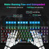 Teclado Mecánico Para Juegos De Tamaño Completo, Yochic Led 4