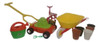 Carretilla Juguete+ Cortadora+kit De Siembra Devoto Toys 4