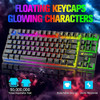 Combo De Teclado Y Mouse Inalámbricos Para Juegos Con 87 Tec 1