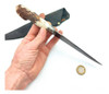 Cuchillo Acero Carbono Cabo Artesanal Vaina - Cuchilleria 3