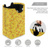 Visesunny Cesta De Lavanderia Plegable De Pato Amarillo, Ces 2