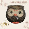 Lapicero Búho, Sirve De Maceta, Gris. 1