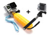 Monopod Selfie Stick + Flotador Para Camara Tipo Go Pro 1