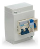 Kit Sica 1 Termica 40a+ 1 Disyuntor 40a + Caja 4 Mod 1