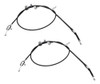 Kit 2 Cables De Freno Trasero Toyota Corolla 2014-2019 1 Kit 2 Cables De Freno Trasero Toyota Corolla 2014-2019 1