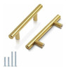 Tiradores De Mueble 127mm (76mm E/aguejros) Dorado X 5u 0