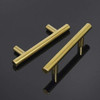 Tiradores De Mueble 127mm (76mm E/aguejros) Dorado X 5u 1