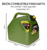 Bidon Combustible 20 Litros Con Pico Vertedor Homologado 1
