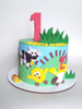 Torta Decorada Artesanal Vainilla 2kg Granel. 0