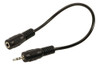 Adaptador Mini Spica 2.5  Macho A Spica 3.5 Mm Hembra 0