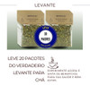 Kit 20 Chás Levante Folhas | Elevante | Ervas Secas Natural 1