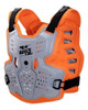 Pechera Motocross Elevate Gris Interior Naranja Wirtz 0