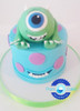Torta Artesanal Monster Inc Personalizada 3