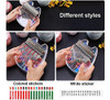 Piano De Pulgar Beveetio Clear Kalimba Con Funda Protectora 2