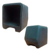 Regatón Goma Caño 40x40mm Repuesto Maquinas Gimnasio Genetic 1