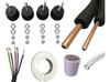 Kit Instalacion Aire Acondicionado Split 2metros  1/4 Y 3/8 0