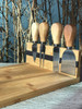 Tabla Copetinero Madera Bambu Con Utensilios Servir Picadas 5