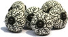 6 Tiradores Perillas Vintage De Ceramica - Con Tornillos 0