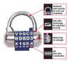 Candado Master Lock / Combinacion Letras Y Numeros Mod.1534d 1