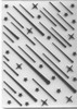Carpeta De Embossing Texturizadora Repujado Estrella Fugaz 0
