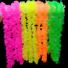 50 Collares Hawaiano Plasticos Fluo Fútbol Fiestas Cotillon 1