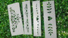 Stencil  Guardas X 24 Unidades Promocion!! 3