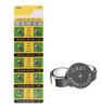 Cotchear 10 Pilas De Botn Ag3 Lr41 De 1.55 V, Batera De Mone 0