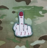 Patch Dedo Do Meio Esqueleto Caveira 2
