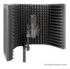Soporte Recto Microfono + Panel Acustico 5 Tramos 2