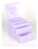 Caja Organizadora C/ Cajones Niños/as Acrilico Color Lila 3