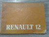 Manual Propietario Renault 12 Varios Modelos 0