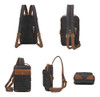 Bolso Bandolera De Lona, Mochila Cruzada 4