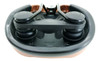 Asiento Playera Eco Cuero Marron 4