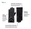 Isotoner Guantes Para Clima Frío Con Pantalla Táctil De Para 1
